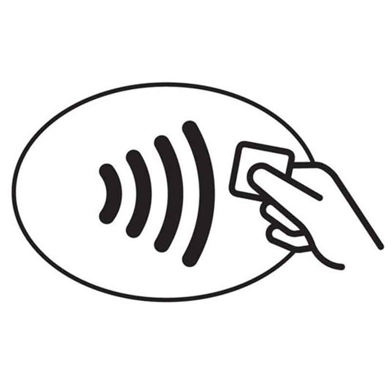 Icon for contactless payment